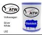 Preview: Volkswagen, Silver White, L82: 500ml Lackdose, von ATW Autoteile West.